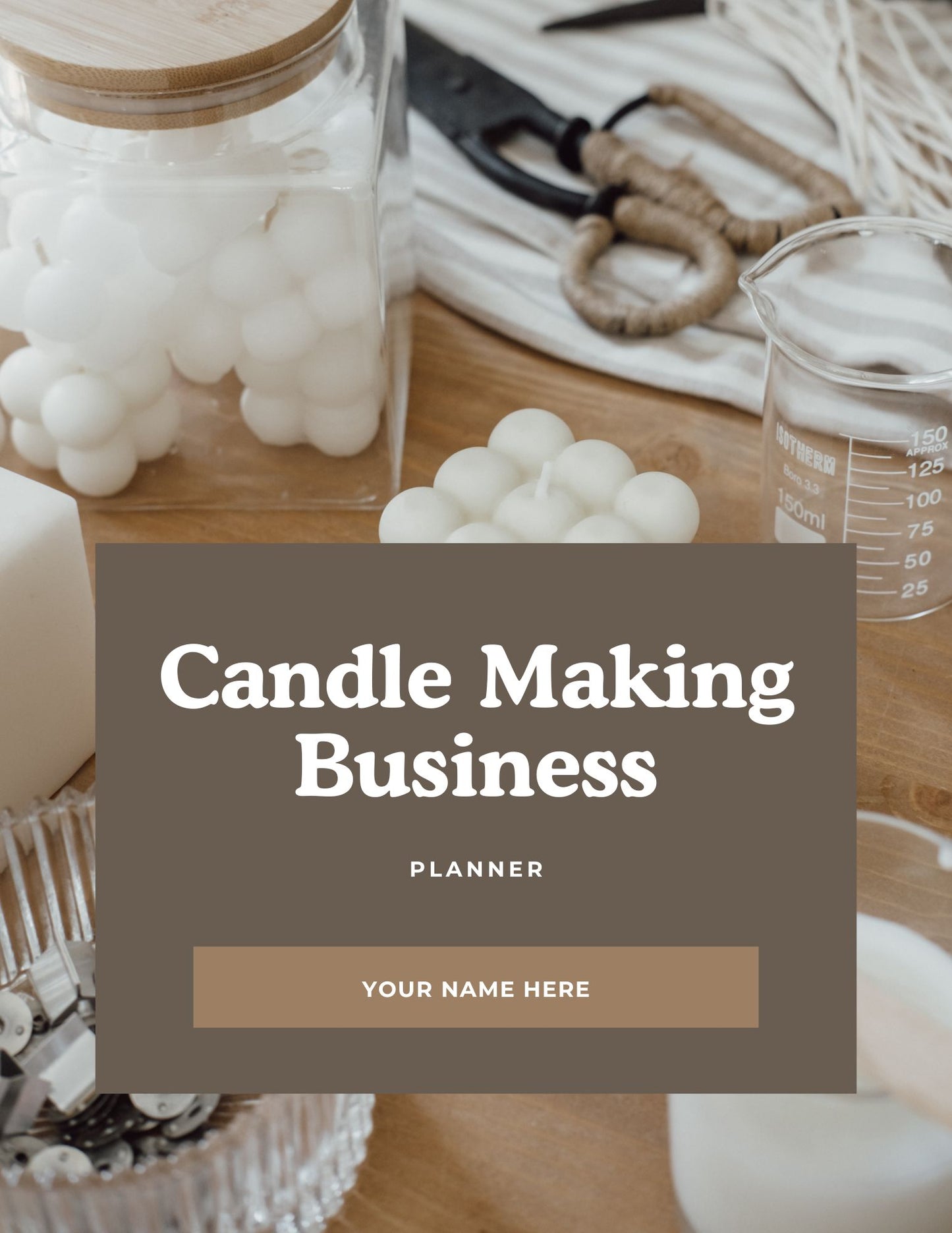 Candle Making Business Planner