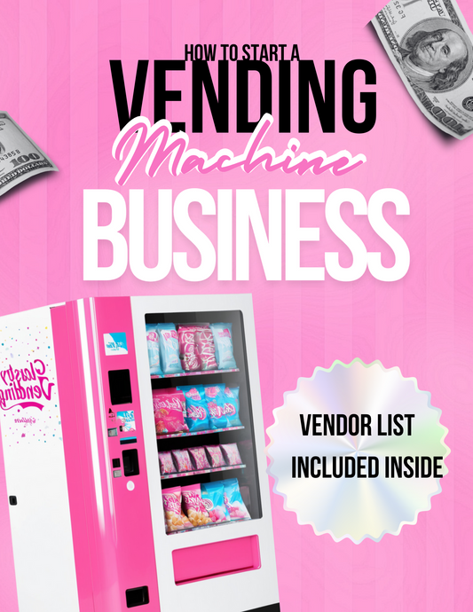 How to Start a Vending Machine Business