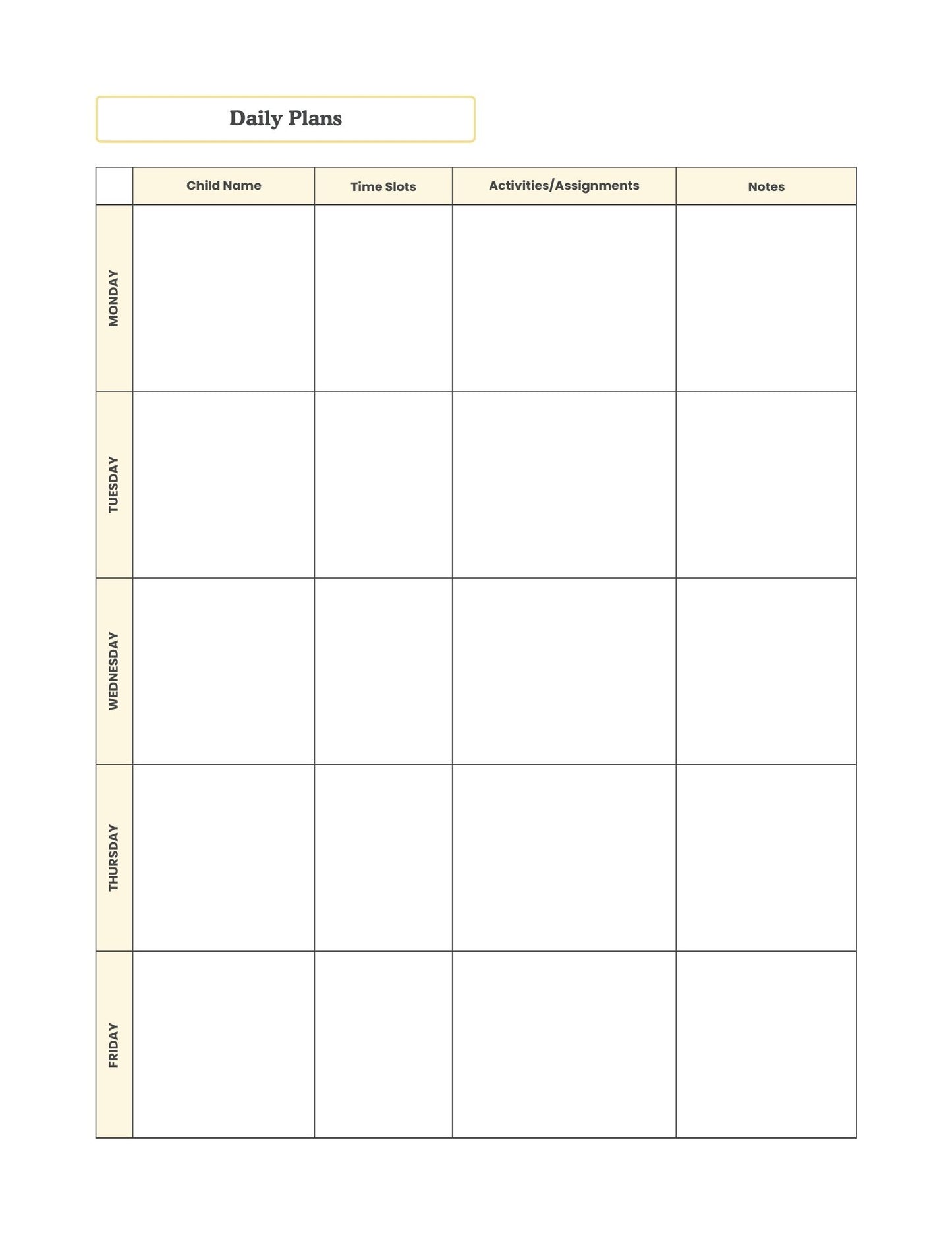 Homeschool Planner